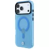 BMW Sign Frosted IML & Metal Logo MagSafe smartphonehoesje voor iPhone 18 Pro / 17 Pro, blauw