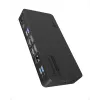 ICY BOX IB-DK2255AC 11-in-1 docking station voor laptops, DL6950-chip, 2x video-uitgang (2x DP/HDMI 4K@60 Hz), 96 W PD naar de host, Gigabit LAN, host C+A 10 Gbps, zwart