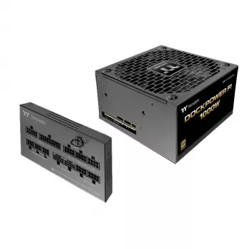 Thermaltake Dockpower FI 1000W voeding, 80 PLUS Gold, modulair, zwart