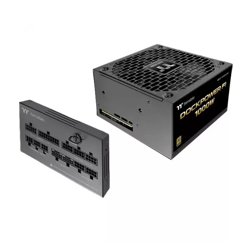 Thermaltake Dockpower FI 1000W voeding, 80 PLUS Gold, modulair, zwart