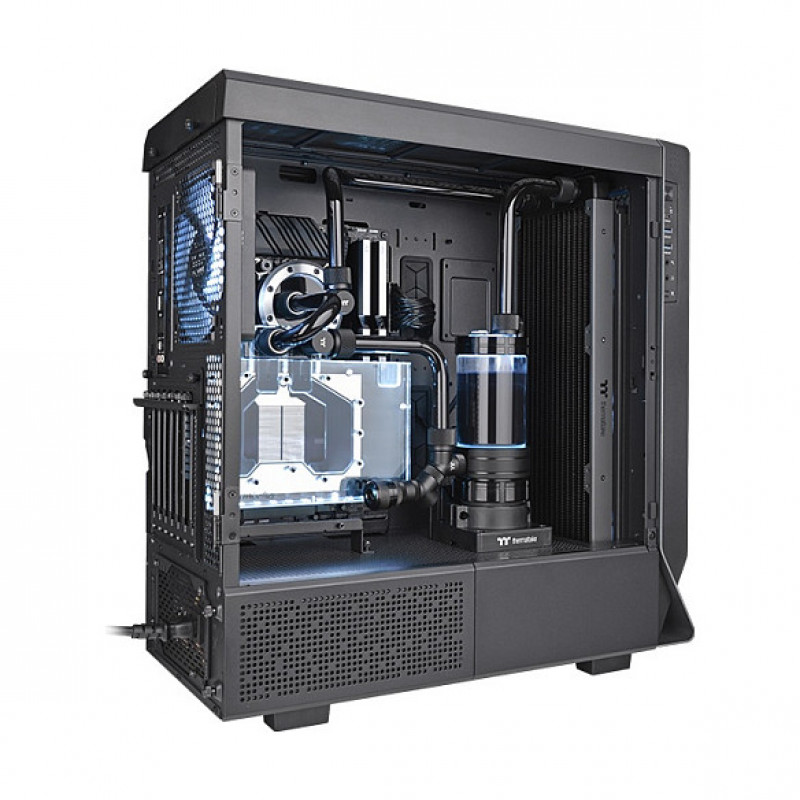 Thermaltake Pacific SR280 Slim Radiator DIY LCS radiator, zwart, CL-W381-CU00BL-A