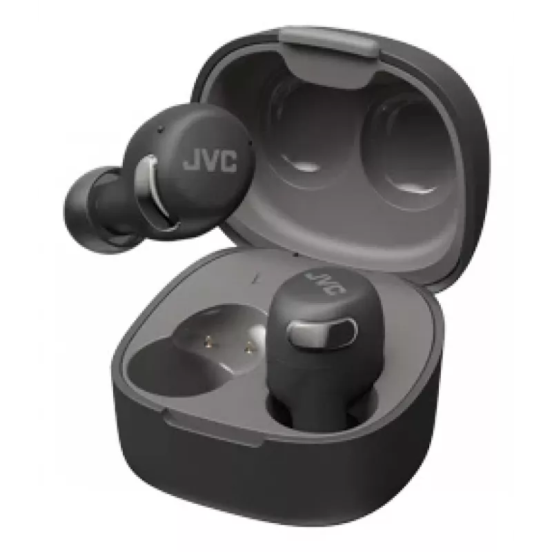 JVC HA-A30T2 True Wireless oordopjes met ruisonderdrukking, Multipoint, antraciet