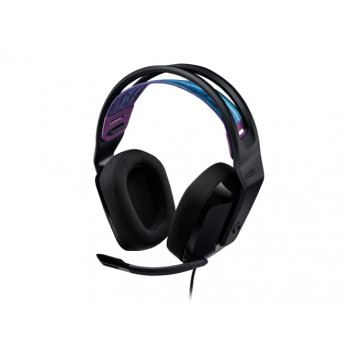 Logitech G335 bedrade gaming-headset, 3,5 mm-aansluiting, zwart