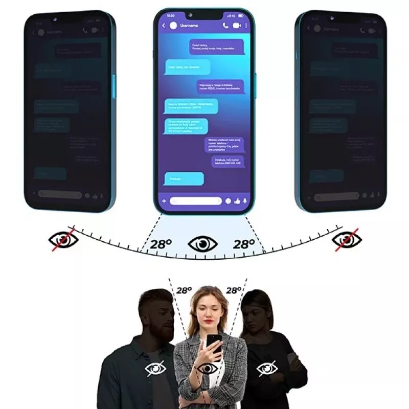 GrizzGlass SecretGlass GRZ11490 privacyglas voor Ulefone Armor 28 Ultra