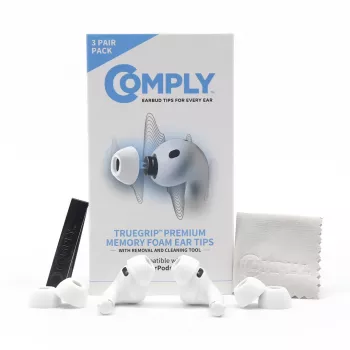 Comply oordopjes voor Apple AirPods Pro 3, wit, maat L