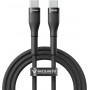 Veger CC03 USB-C-naar-USB-C-kabel, PD 48 V 5 A 240 W, 1,5 m, zwart