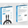 Veger CC03 USB-C-naar-USB-C-kabel, PD 48 V 5 A 240 W, 1,5 m, zwart