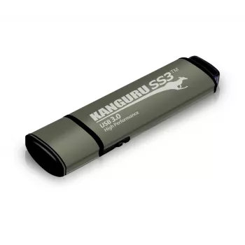 Kanguru SS3 KF3WP-128G USB 3.0-stick, 128 GB, met fysieke schrijfbeveiliging