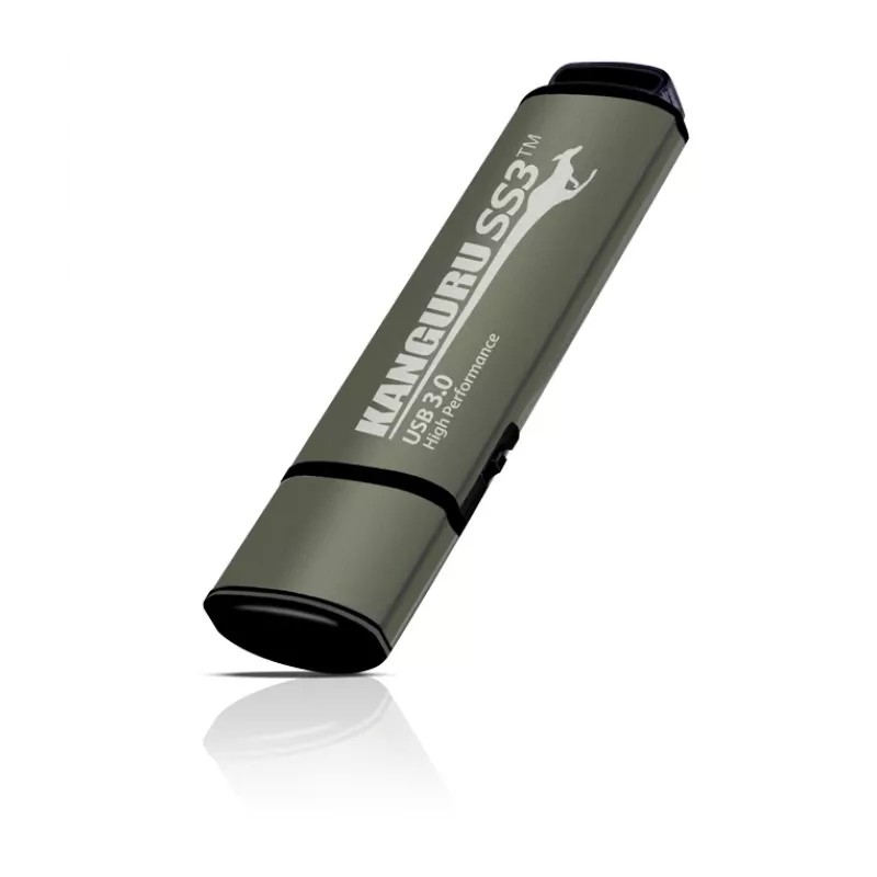 Kanguru SS3 KF3WP-128G USB 3.0-stick, 128 GB, met fysieke schrijfbeveiliging