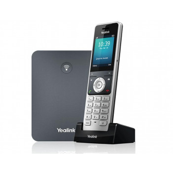 Yealink W76P draadloze IP-telefoon, 20 lijnen, grijs
