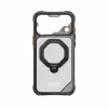 Skinarma Saturn Skin000485 hoesje met MagSafe en RotatingKick Stand voor iPhone 18 Pro Max / 17 Pro Max, zwart