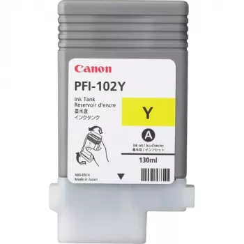 Canon PFI-102Y 0898B001AA inktcartridge, geel