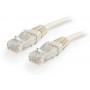 Lanberg PCU6-10CC-0025-R patchkabel RJ45 Cat.6 U/UTP, 0,25 m, rood