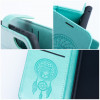 OEM flipcase Mezzo Book voor Samsung S20 FE / S20 FE 5G, dromenvangerpatroon, groen