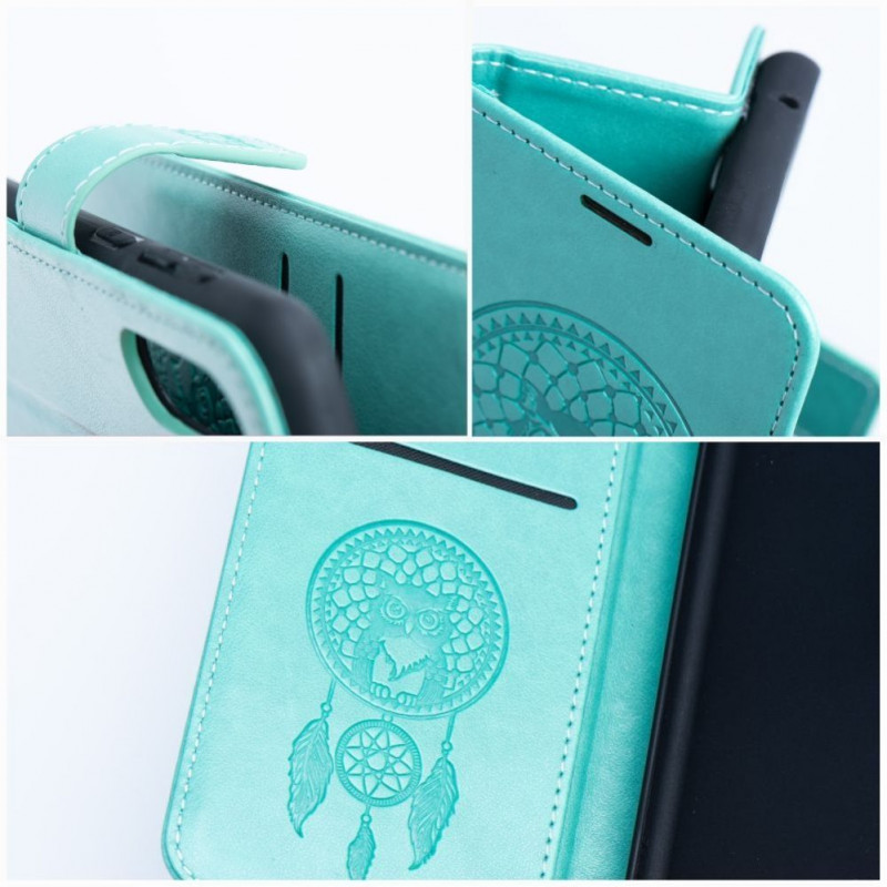 OEM flipcase Mezzo Book voor Samsung S20 FE / S20 FE 5G, dromenvangerpatroon, groen