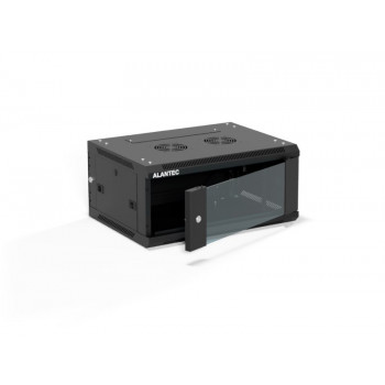 Alantec SW-4U-600-450-01-CA wandmontage serverkast 19 inch 4U, 600x450, zwart