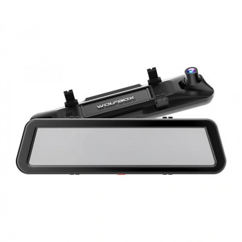 WOLFBOX G900TriPro Cabin dashcam, 4K voor + 2,5K achter + 1080p binnencamera, Wi-Fi