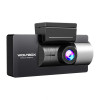 WOLFBOX i17 dashcam, 4K voor + 2,5K achter + 1080p binnencamera, Wi-Fi, 64 GB