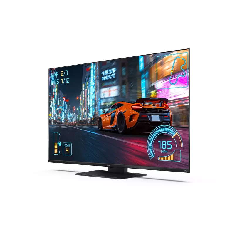 Sharp 55JR7265E televisie, 55 inch (139 cm), 4K Ultra HD QLED, Google TV