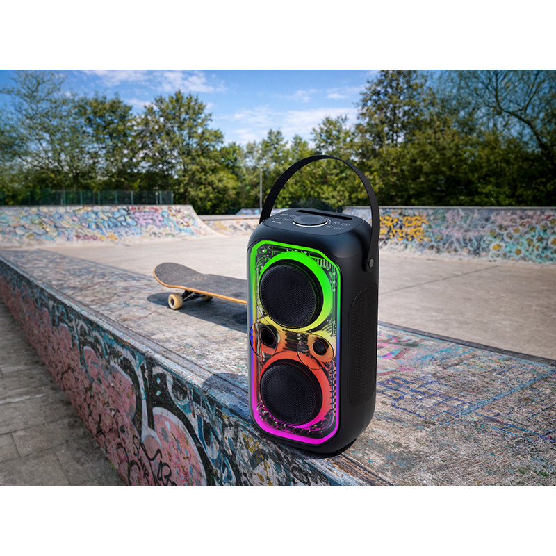 Tracer 47875 Poweraudio CRYSTAL 60 BT TWS draagbare luidspreker, 60 W
