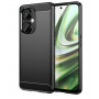 iLike Carbon Case flexibel siliconen hoesje voor OnePlus Nord CE 3, zwart