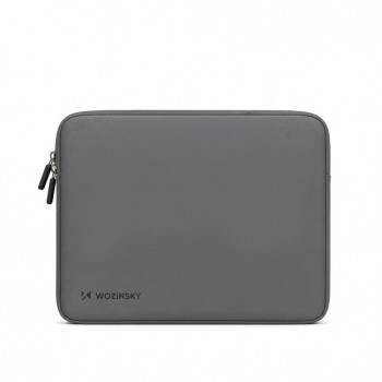 Wozinsky WNL-13G neopreen laptopsleeve voor 13-14 inch, grijs