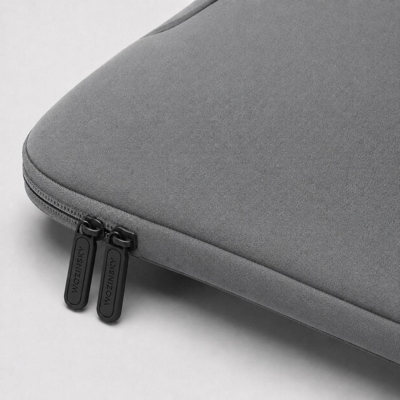Wozinsky WNL-13G neopreen laptopsleeve voor 13-14 inch, grijs