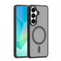 iLike Mag Matt hoesje voor Samsung Galaxy A16 4G / A16 5G / A17 4G / A17 5G met grote camera-uitsparing, zwart