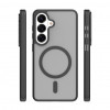 iLike Mag Matt hoesje voor Samsung Galaxy A16 4G / A16 5G / A17 4G / A17 5G met grote camera-uitsparing, zwart