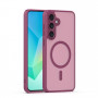 iLike Mag Matt hoesje voor Samsung Galaxy A16 4G / A16 5G / A17 4G / A17 5G met grote camera-uitsparing, bordeaux