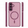 iLike Mag Matt hoesje voor Samsung Galaxy A16 4G / A16 5G / A17 4G / A17 5G met grote camera-uitsparing, bordeaux