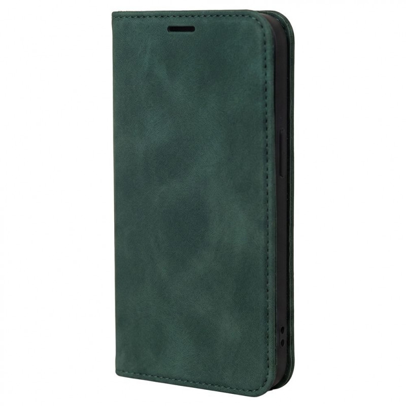 TFO Smart Suede hoesje voor iPhone 17 Pro 6,3 / iPhone 18 Pro 6,3, groen