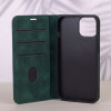 TFO Smart Suede hoesje voor iPhone 17 Pro 6,3 / iPhone 18 Pro 6,3, groen