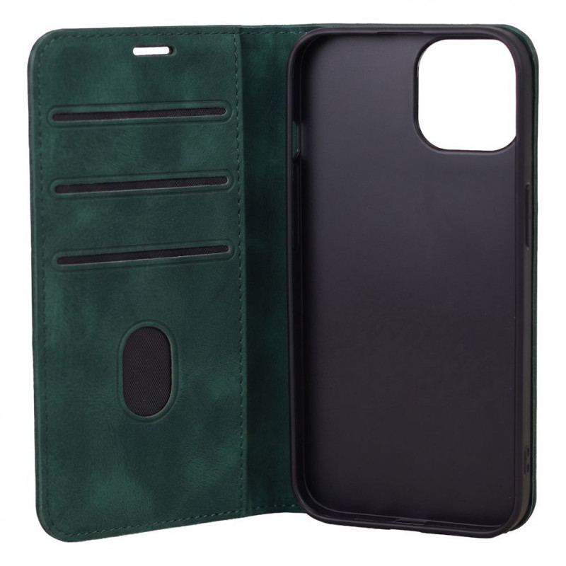 TFO Smart Suede hoesje voor iPhone 17 Pro Max 6,9 / iPhone 18 Pro Max 6,9, groen