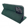 TFO Smart Suede hoesje voor iPhone 17 Pro Max 6,9 / iPhone 18 Pro Max 6,9, groen