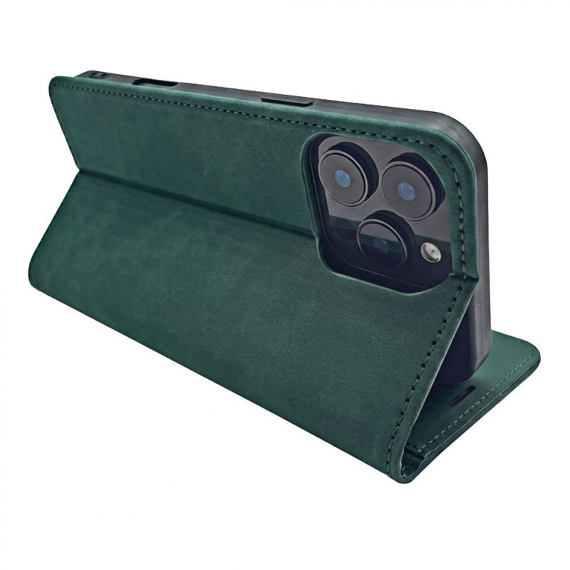 TFO Smart Suede hoesje voor iPhone 17 Pro Max 6,9 / iPhone 18 Pro Max 6,9, groen