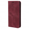 TFO Smart Suede hoesje voor iPhone 17 Pro 6,3 / iPhone 18 Pro 6,3, bordeaux