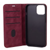 TFO Smart Suede hoesje voor iPhone 17 Pro Max 6,9 / iPhone 18 Pro Max 6,9, bordeaux