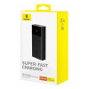 Baseus Star-Lord powerbank, 20000 mAh, 30 W, met display en kabel, zwart