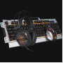 Marvo CM303 CZ set met toetsenbord, headset en muis, zilver