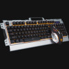 Marvo CM303 CZ set met toetsenbord, headset en muis, zilver