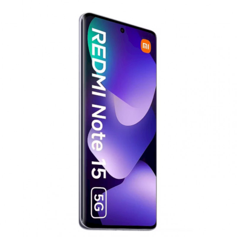 Xiaomi Redmi Note 15 5G smartphone, Dual SIM, 12 GB + 512 GB, nevelpaars