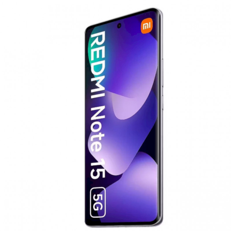 Xiaomi Redmi Note 15 5G smartphone, Dual SIM, 12 GB + 512 GB, nevelpaars