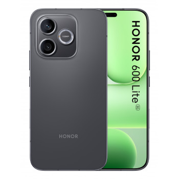 Honor 600 Lite 5G smartphone, 8 GB RAM, 256 GB, dual-sim, zwart (Velvet Black), OEM