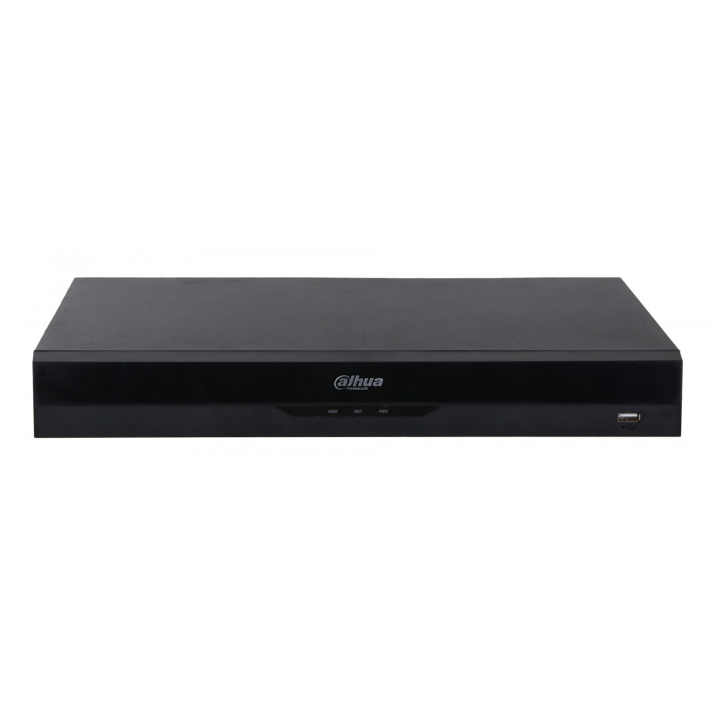 Dahua NVR5232-16P-EI2 IP-netwerkvideorecorder, 32 kanalen, 16 PoE, WizSense