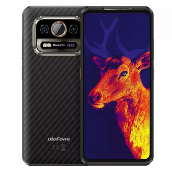 Ulefone Armor 25T Pro smartphone, 8 GB RAM, 256 GB, 5G, zwart