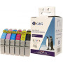 G&G inktcartridge voor Epson T0807 C13T080740, voordeelpak