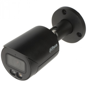 Dahua IPC-HFW2649S-S-IL-0280B-BLACK IP-camera, Smart Dual Light, WizSense, 6 Mpx, 2,8 mm, zwart