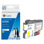 G&G inktcartridge voor Brother 424 LC-424Y, geel, compatibel