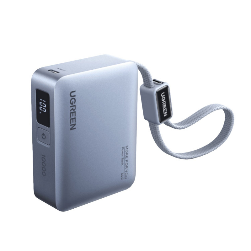 Ugreen PB584 powerbank 10000 mAh, grijs